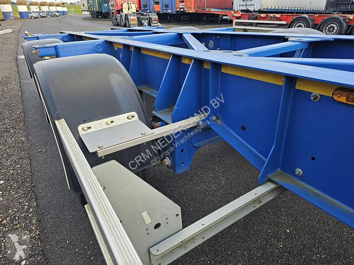 Semitrailer Van Hool A2C001 container CHASSIS...