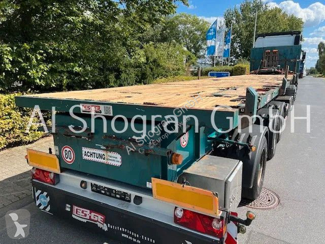 Oplegger ES-GE Schräglader/Hatz-Motor/gelenkt/3...