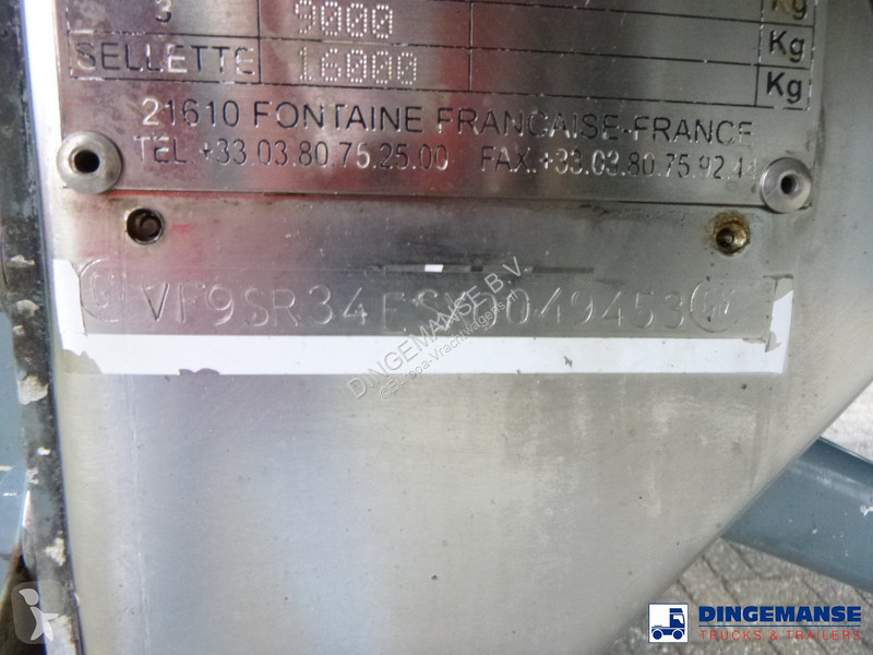 Semiremorca Magyar Bitumen tank inox 30 m3 / 1...