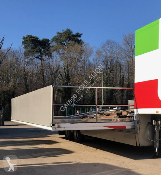Semitrailer Fruehauf 2 ESSIEUX FOURGON PODIUM 32T