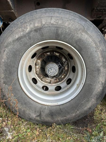 Semitrailer Diebolt  grue avec grappin rotatif