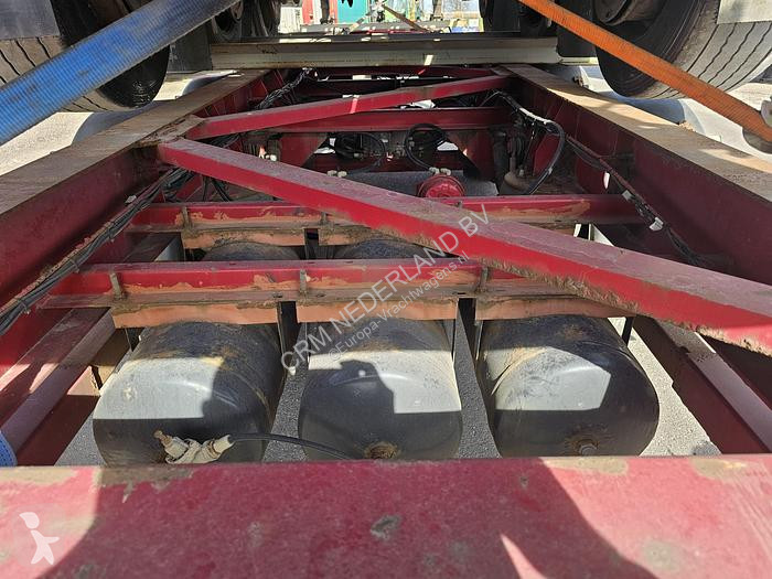 Sættevogn  40/45 ft container chassis bpw drum...