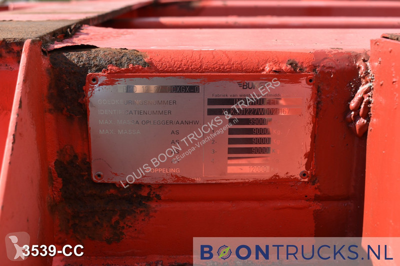 Návěs Burg BPO 12-27 CCXGX-00 TANK CHASSIS |...