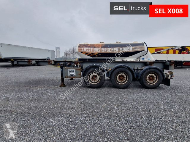 نصف مقطورة Krone C 24 Containerchassie (Gesamt...