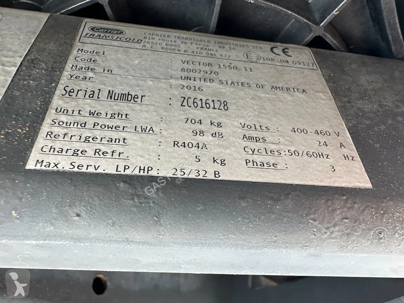 Oplegger Schmitz Cargobull Carrier Vector 1550...