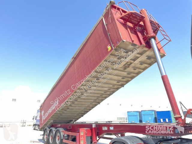 Sættevogn  Tipper Alu-square sided body