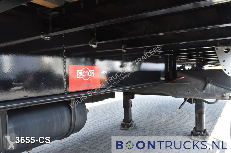 Semitrailer Pacton TBD122 CITY | TRIDEC STUURAS...