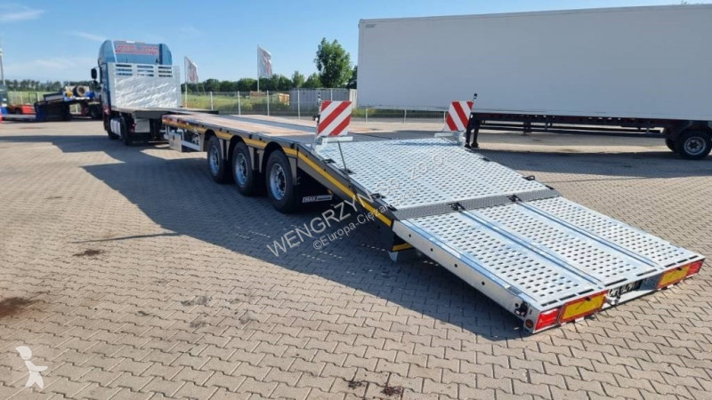 Oplegger MAX Trailer platforma z hydraulicznie...