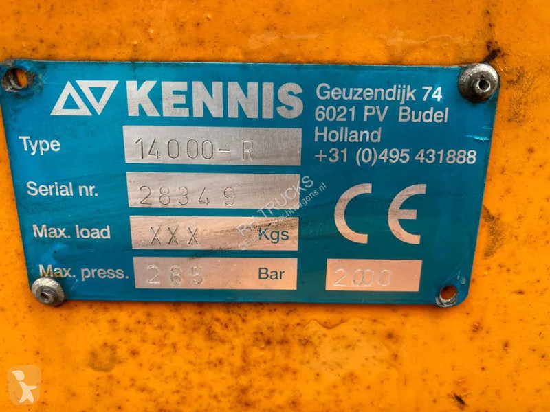 Semitrailer Kaiser KENNIS 14000 ROLLER CRANE...