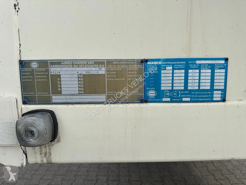 Semitrailer Jumbo City / Thermo King SL-100 /...