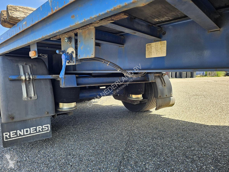 Semitrailer Renders 3 AXLE FLATBED | STEERING 2...