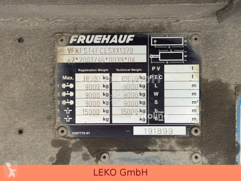 Oplegger Fruehauf FST4FC