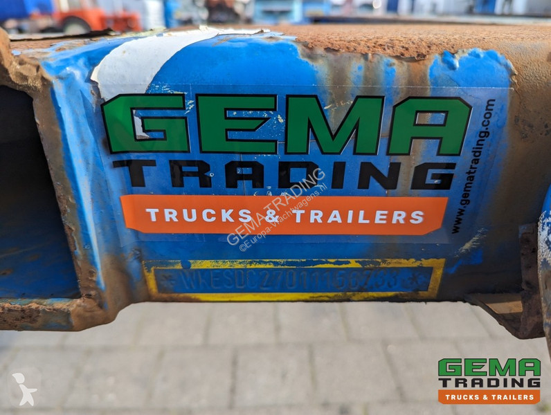 Semitrailer Krone C-27 3-Assen BPW Drumbrakes -...