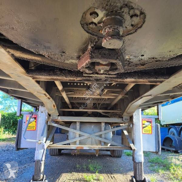 Semitrailer Kennis Plateau grue
