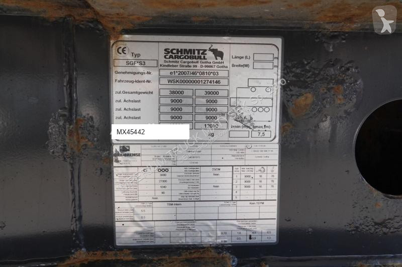 Semiremorca Schmitz Cargobull