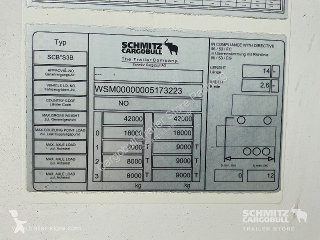 Semi remorque Schmitz Cargobull Tiefkühler...