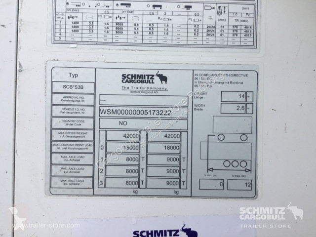 Semi remorque Schmitz Cargobull Tiefkühler...