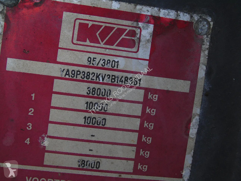 Semiremorca KWB HYVA 3x SAF + PERFECT STATE