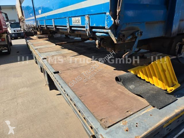 Semiremorca Krone Tieflader Maschinen Transport