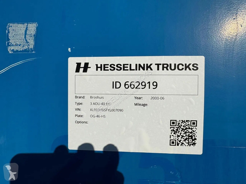 Oplegger Broshuis Extendable/Ausziehbar 15.4M...