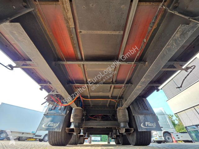 Semitrailer Fliegl SDS01 / Hubdach / EDSCHA /...