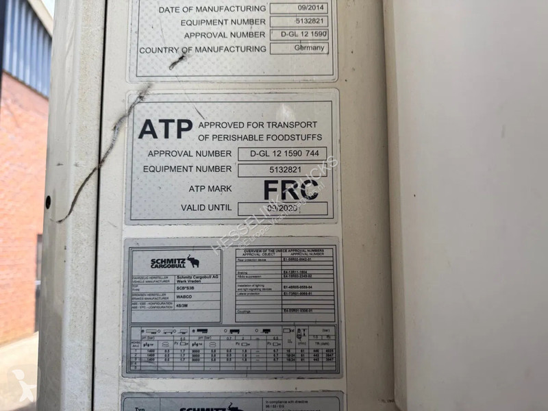 Semi reboque Schmitz Cargobull 24 5x Meatrails...