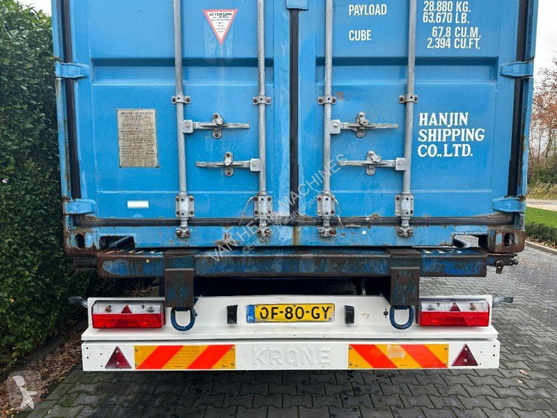نصف مقطورة Krone C 27 NN 2x20-30-40ft - BPW +...