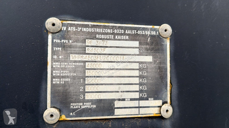 Náves Robuste Kaiser S4503F (BELGIAN TRAILER /...
