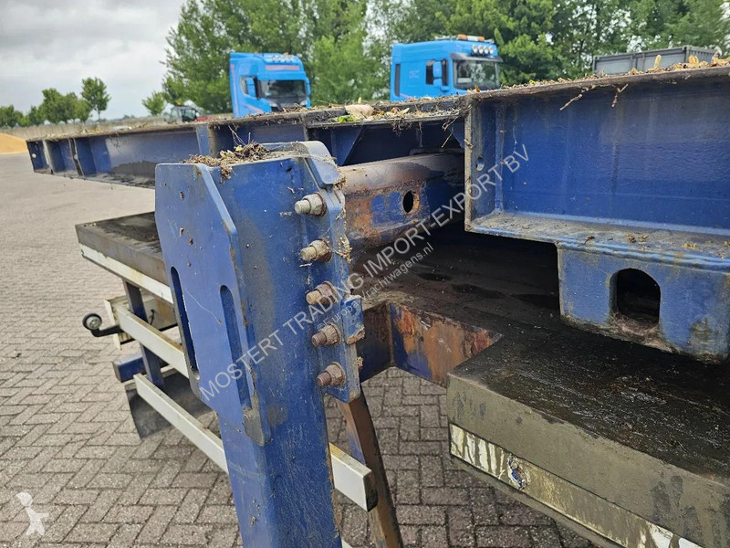نصف مقطورة  3 Deckers 3 Flatbed Semi-Trailer -...
