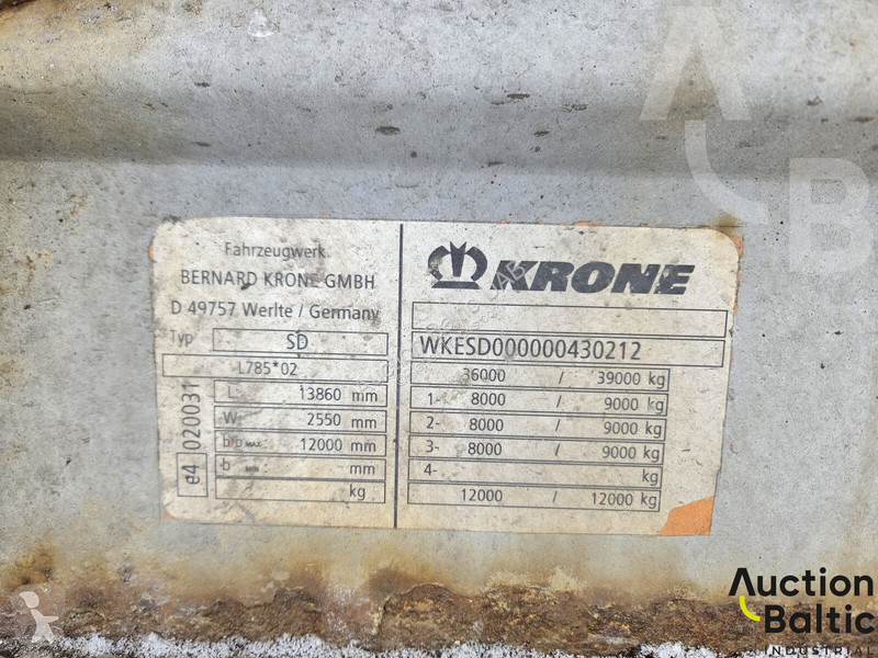 نصف مقطورة Krone