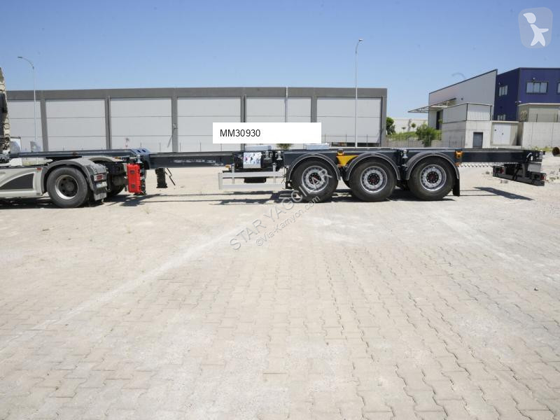 نصف مقطورة Star Extendable Container Carrier...