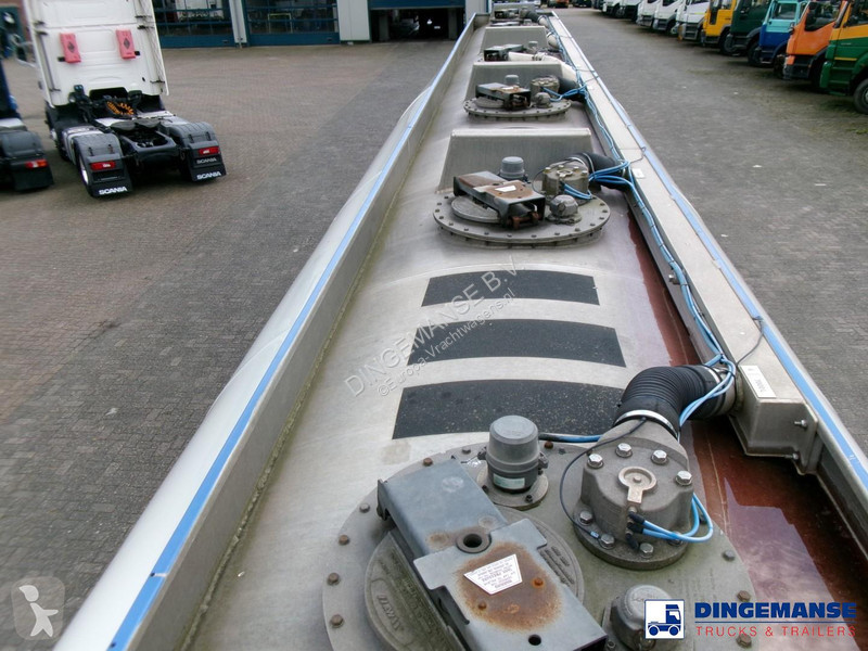نصف مقطورة Feldbinder Fuel tank alu 44.6 m3 + pump