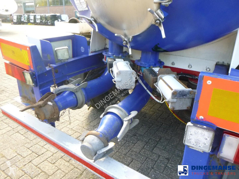 نصف مقطورة Crossland Vacuum tank alu 33 m3 / 1...