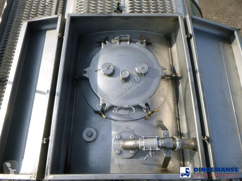 Félpótkocsi  Chemical tank inox 37.5 m3 / 1...