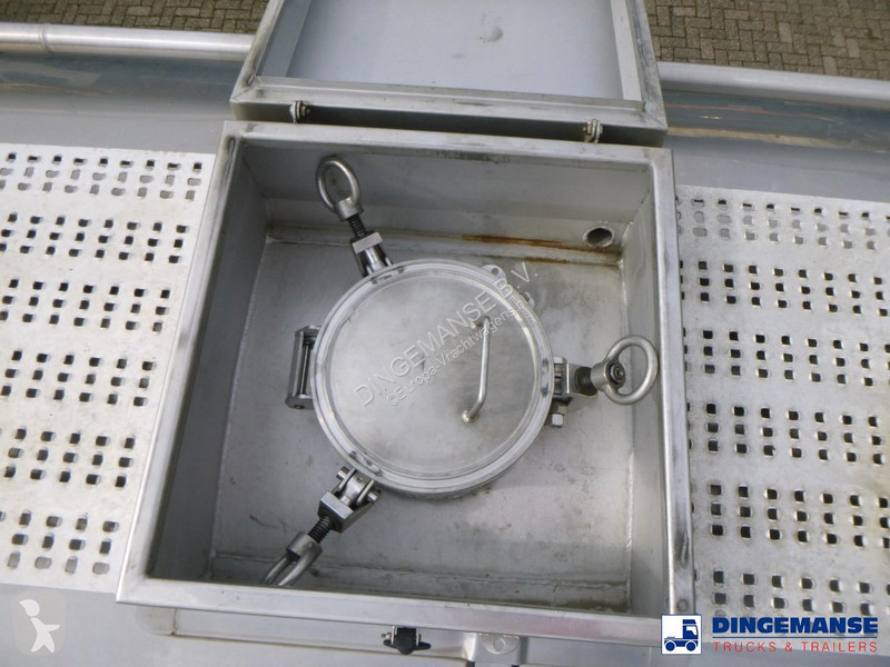 نصف مقطورة Parcisa Chemical tank inox L4BH 37.5...