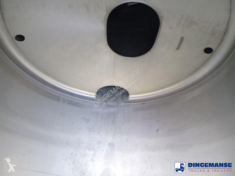 Semi remorque Feldbinder Chemical tank inox...