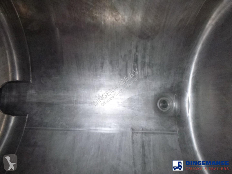 نصف مقطورة Burg Chemical tank inox L4BH 30 m3 /...