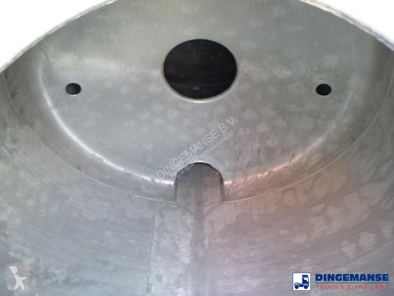 نصف مقطورة Burg Chemical tank inox L4BH 30 m3 /...