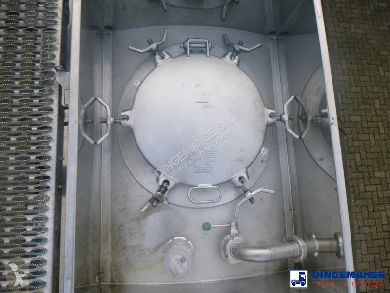 نصف مقطورة LAG Food tank inox 32m3 / 3 comp +...