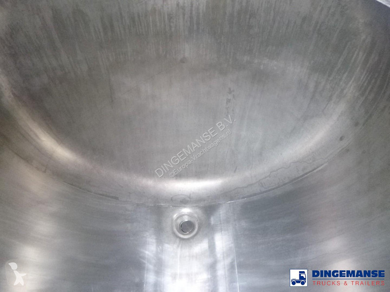 نصف مقطورة Burg Chemical tank inox L4BH 30 m3 /...