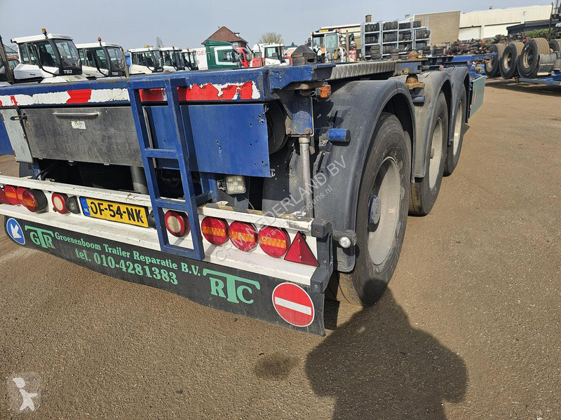 نصف مقطورة Van Hool 30 foot container chassis |...