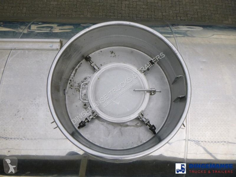 نصف مقطورة Magyar Chemical tank inox L4BH 32.9...