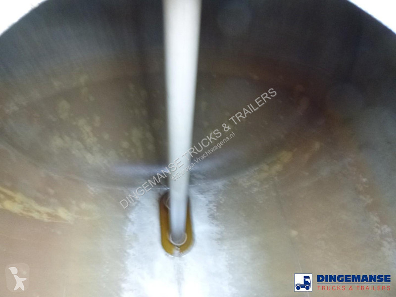 نصف مقطورة Magyar Chemical tank inox L4BH 33 m3...