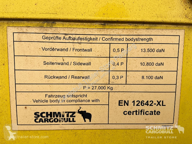 نصف مقطورة Schmitz Cargobull Curtainsider Mega