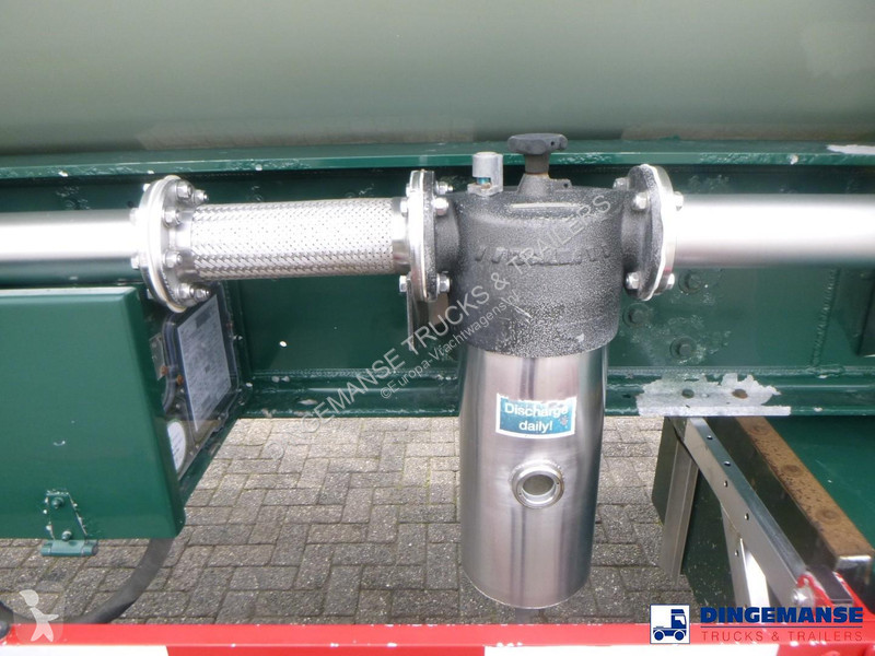 نصف مقطورة Feldbinder Powder tank alu 60 m3...