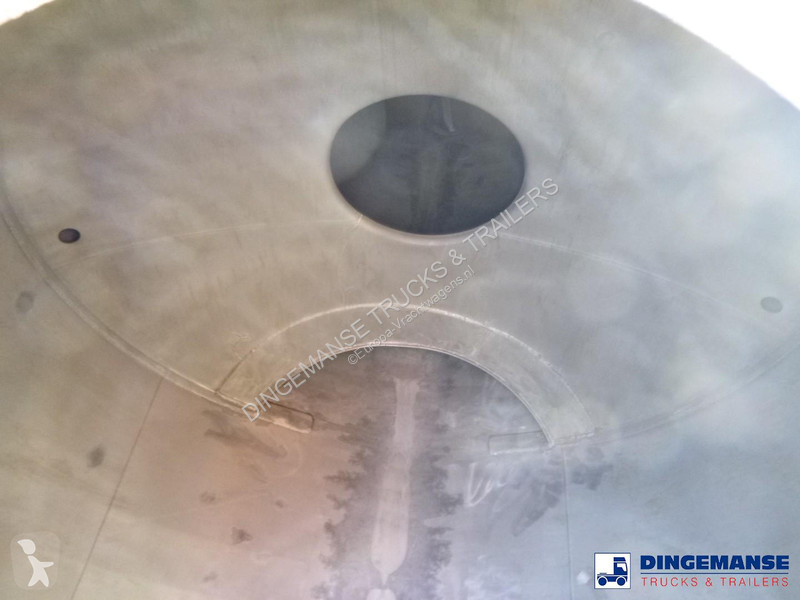 Félpótkocsi Magyar Chemical tank inox L4BH 33.3...