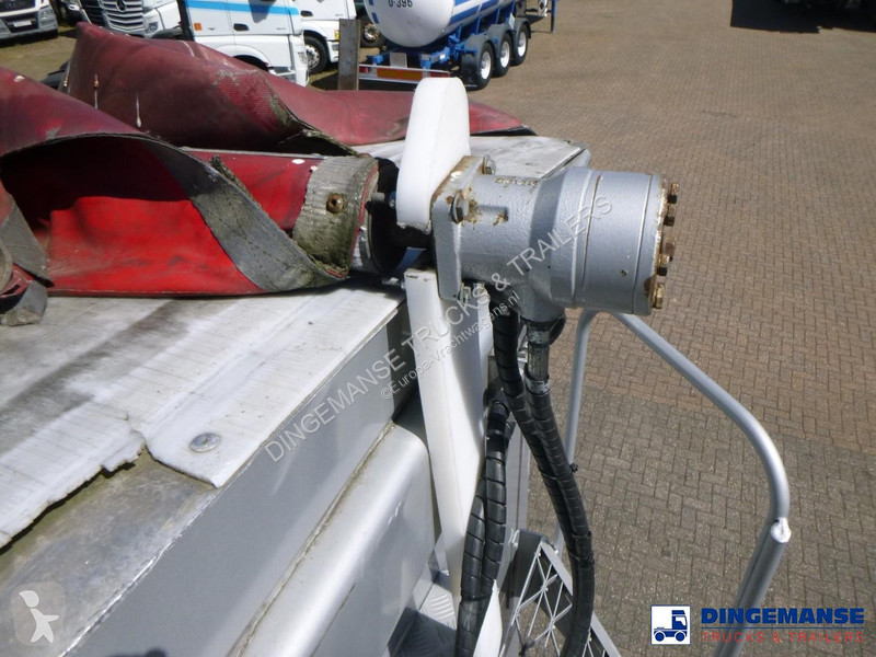 نصف مقطورة Wilcox Tipper trailer alu 55 m3 +...