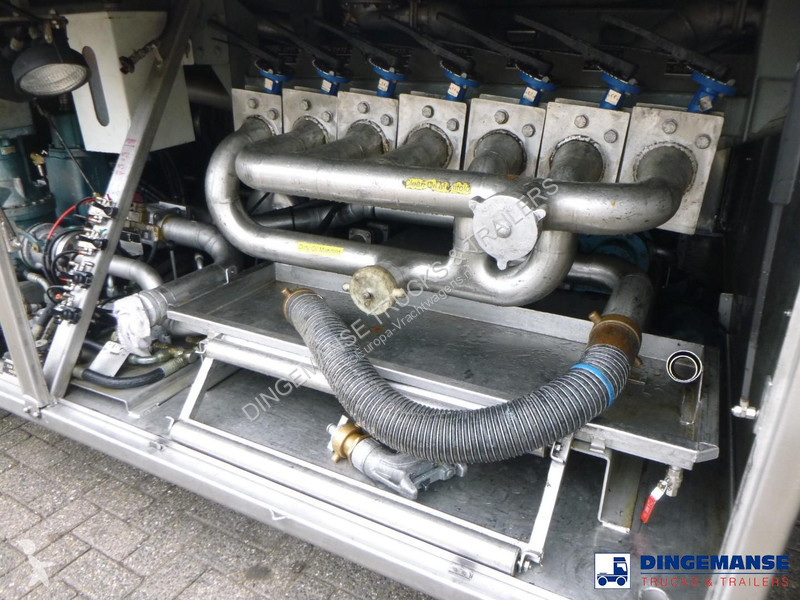 نصف مقطورة Magyar Fuel / oil tank inox 23 m3 /...