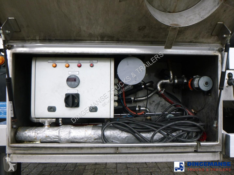 نصف مقطورة Van Hool Food tank inox 36 m3 / 4...