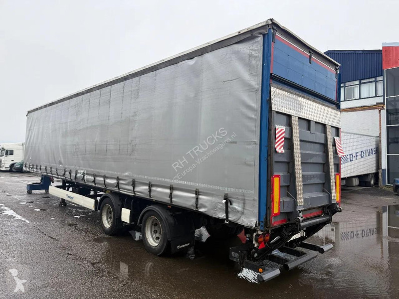 نصف مقطورة Krone 2 AXLE - WITH STEERING AXLE